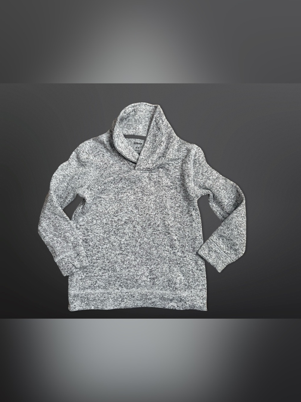 Sonoma Kids Cozy Gray Marled Pullover Sweater Size Small 8
